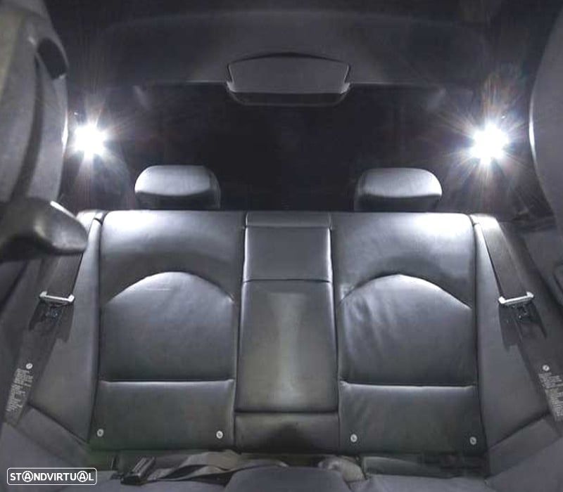 KIT COMPLETO 18 LAMPADAS LED INTERIOR PARA BMW E46 M3 318I 318TI 323I 323IS 325I 325XI 328I 330I 330 - 3