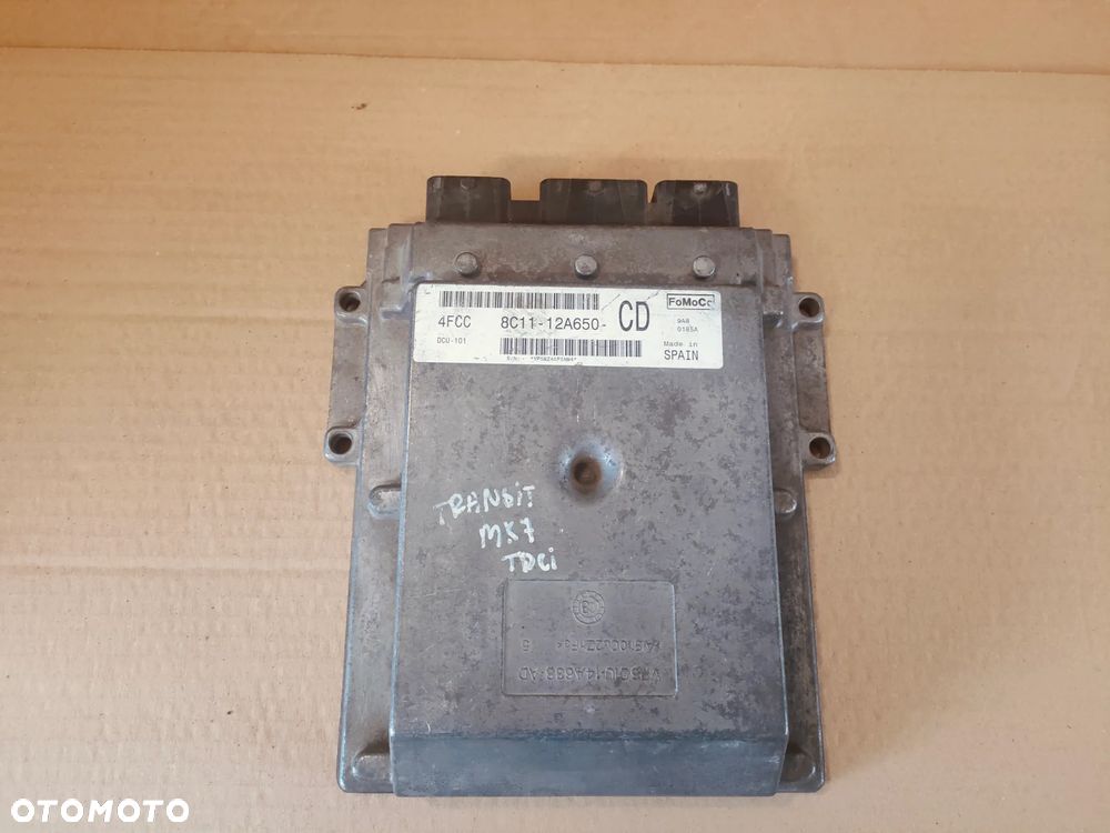 TRANSIT VII MK7 06- 2.2 TDCI STEROWNIK SILNIKA 8C1112A650CD - 3