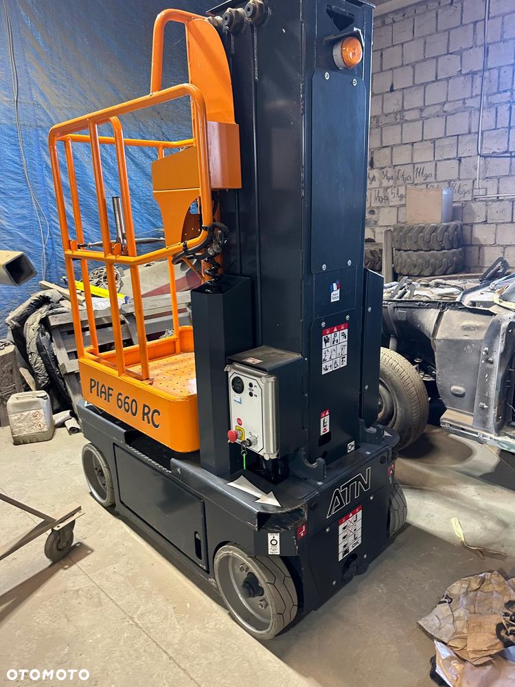 Inny Podnośnik Koszowy Zwyżka Pionowy Maszt ATN PIAF 660 RC Elektryczny - 4