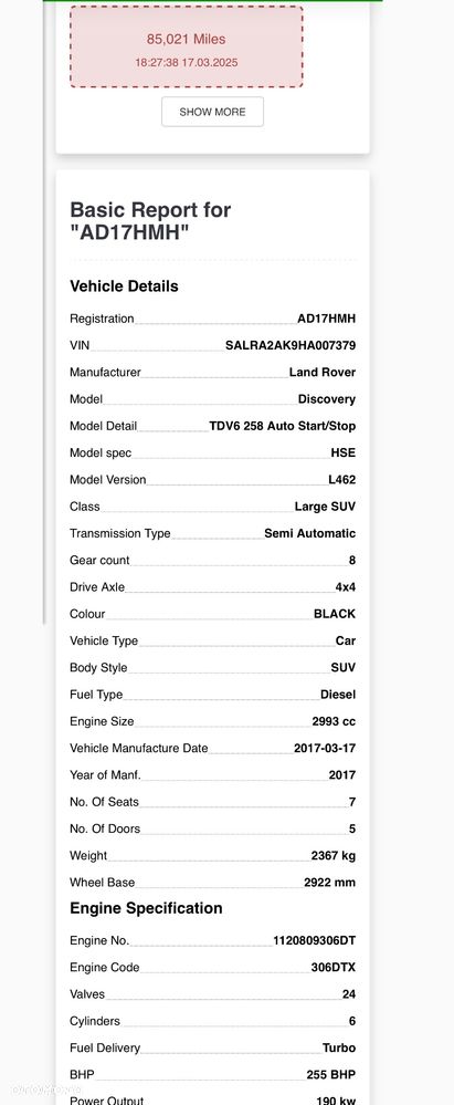Skrzynia biegów 8hp-70 Land Rover Discovery 5 v 2017 HPLA-7000-ec - 6