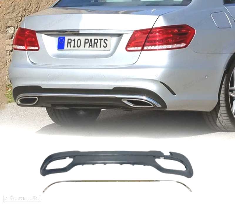 DIFUSOR MERCEDES CLASE E W212 13-16 LOOK AMG - 1
