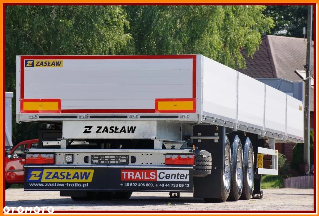 Zaslaw Pokład 13,60 m, MOCNA KRATOWNICA, burty aluminiowe !!! - 5