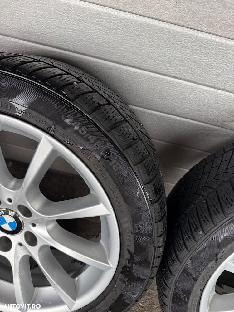 Set Jante Originale BMW pe 18" (Style 328) cu Senzori Presiune - F10, F11, F30, F31 -Rotile sunt in stare tehnica optima - 15