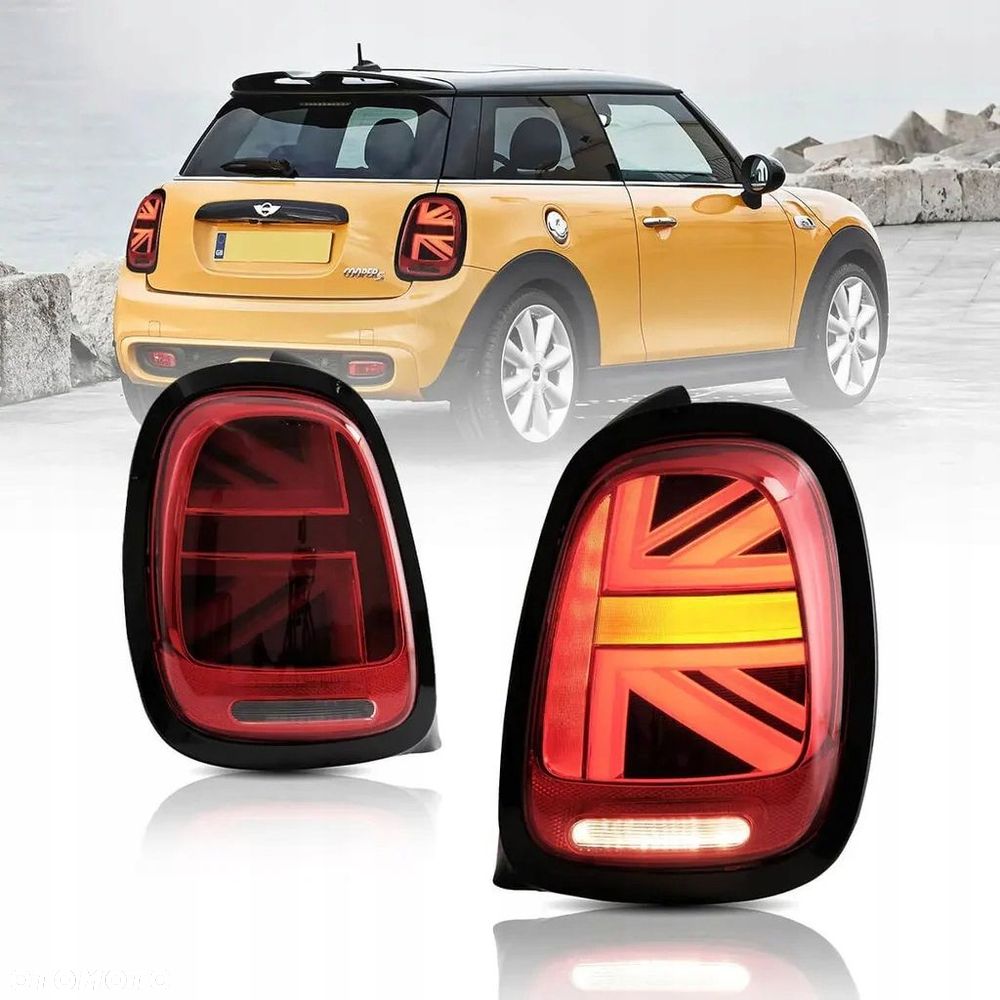 Lampy tyl ne kpl Vland Full Led Neon Tuning Mini Cooper f55 f56 f57 2014-17 - 3