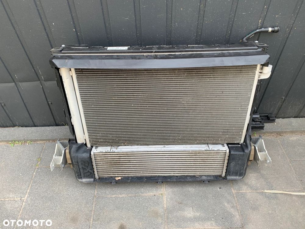 KOMPLET CHŁODNIC WENTYLATOR BMW G30 G31 G32 G11 G12 G14 G15 G16 3.0 DIESEL - 1