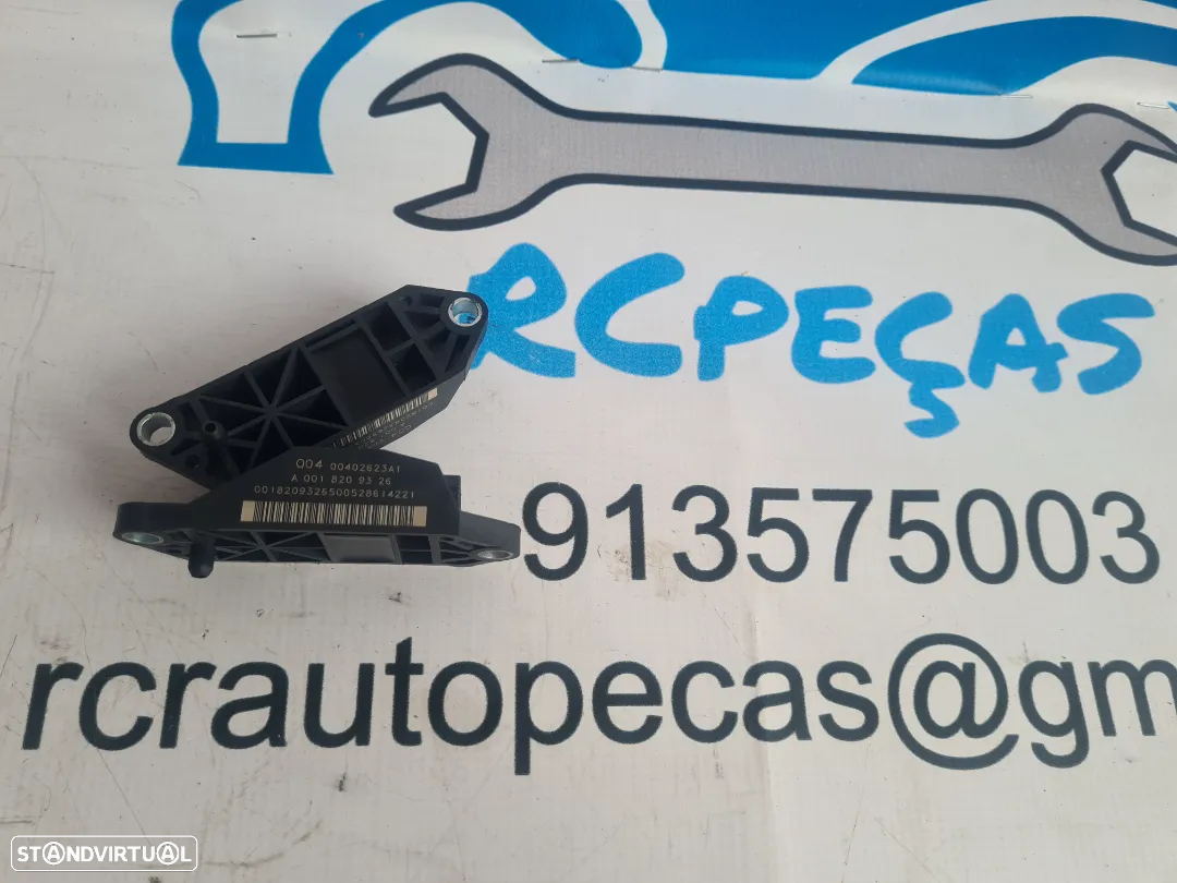 SENSOR IMPACTO AIRBAG SONDA ELETRONICA A0018209326 0018209326 MERCEDES BENZ CLASS E W211 E220 CDI 150CV OM646961 646961 - 6