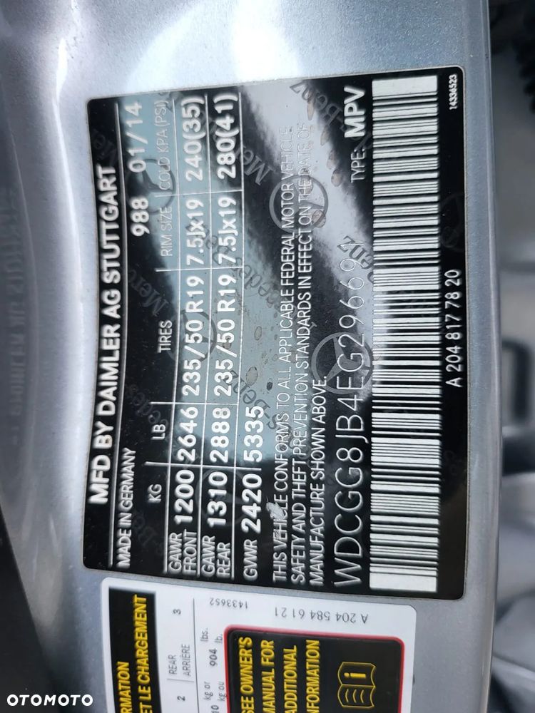 Mercedes-Benz GLK 350 4Matic BlueEFFICIENCY 7G-TRONIC - 24