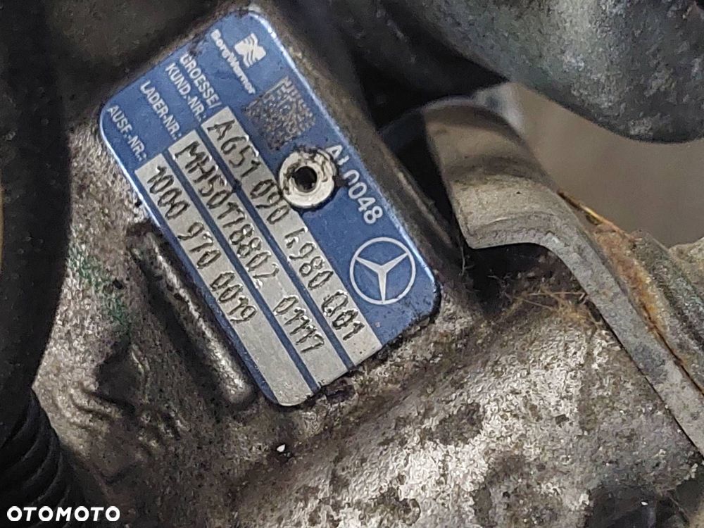 SILNIK POMPA WTRYSKI TURBO MERCEDES W204 C220 2.2 CDI 651.911 A6510904980 - 3