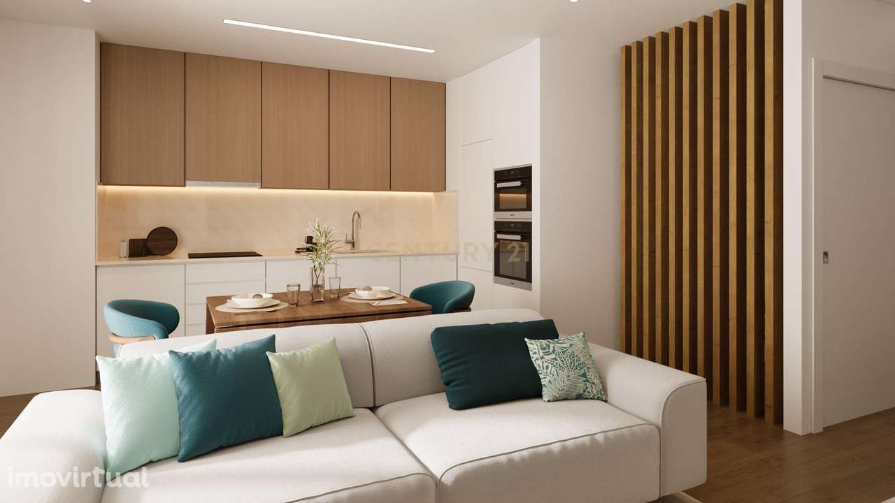 T0 NOVO - Viva com conforto e centralidade no Muralha Setúbal Residenc - Grande imagem: 2/9
