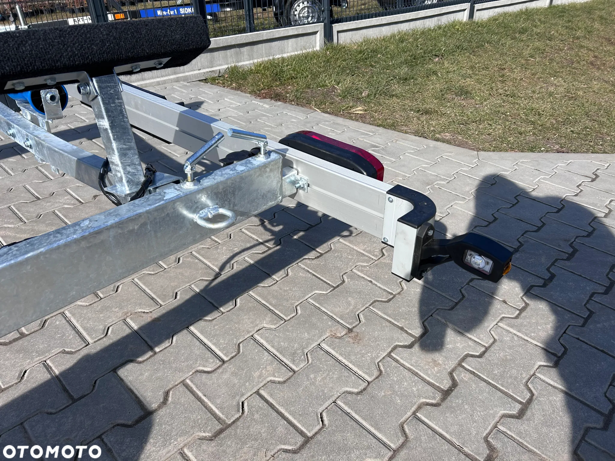 Inny Przyczepa podłodziowa / DOSTAWA! / 620x215cm / HAMULEC / pod ŁÓDŹ, MOTORÓWKE / - 9
