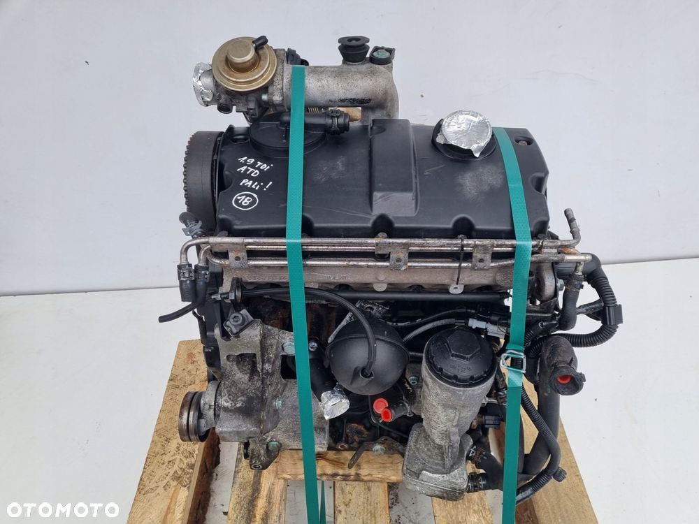 SILNIK KOMPLET VW Polo IV 1.9 TDI 101KM 01-09r ATD - 1