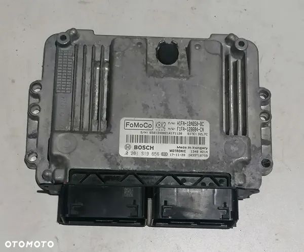 FORD FOCUS MK3 - STEROWNIK KOMPUTER SILNIKA H1FA-12A650-BC, 0261S19656 - 1