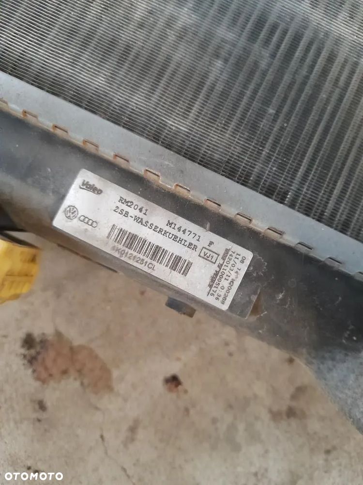 chłodnica wody klimatyzacji klimy komplet Audi A3 8P 1.2 TSI 1K0121251CL - 11