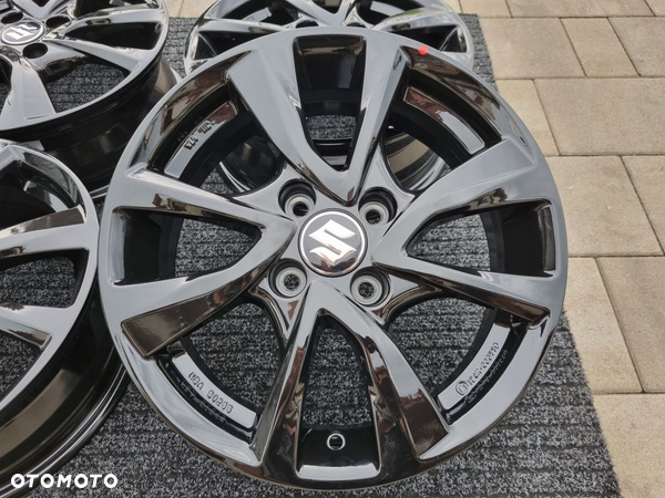 Suzuki 15" Ignis Swift Alto Baleno 4x100 nowe felgi czarne alufelgi