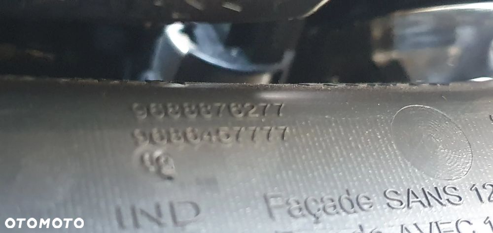 Kratka nawiewu powietrza tył tylna Peugeot 508 I Lift 96866080877 - 10