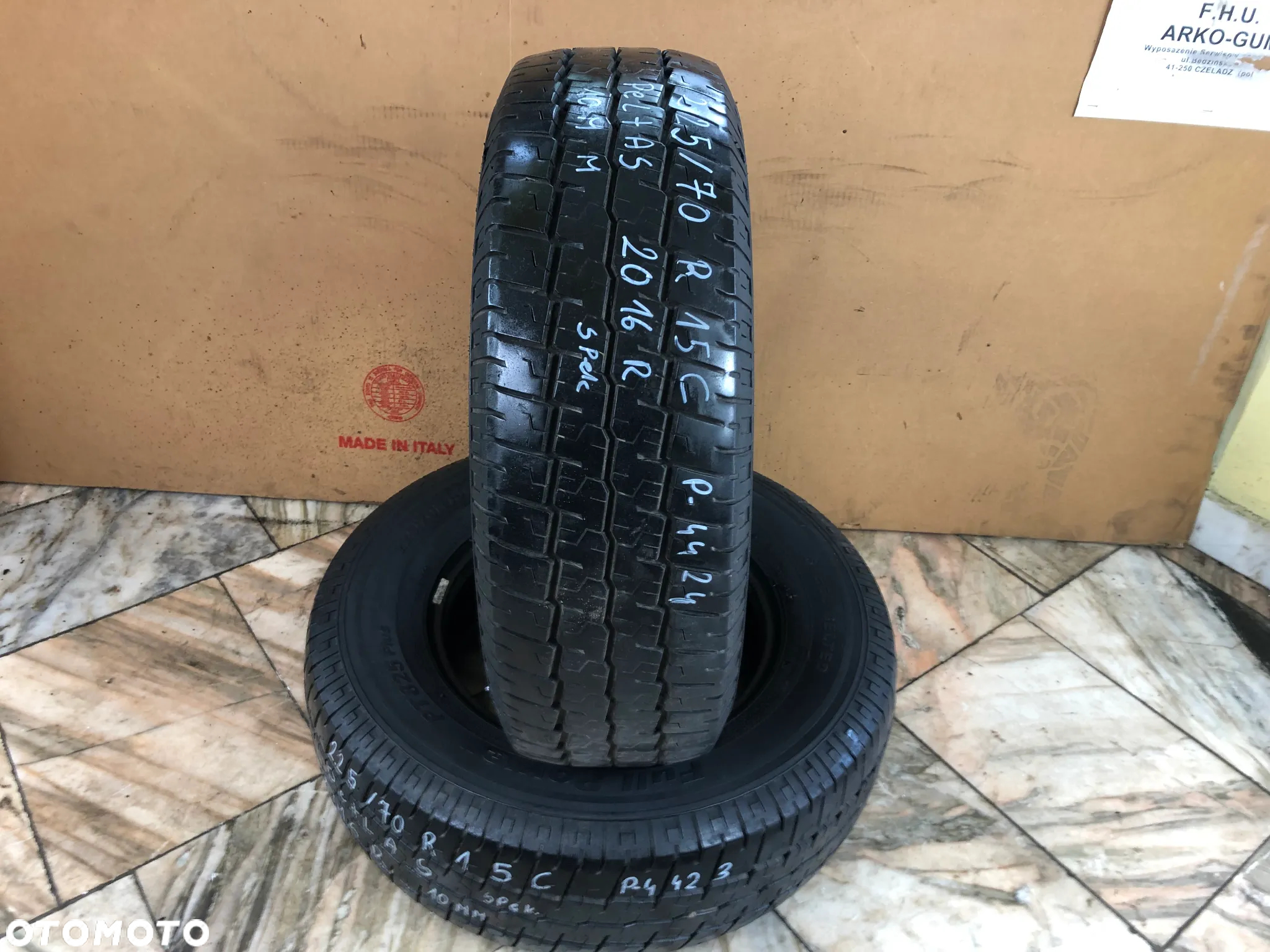 Opony Letnie 225/70 R15C 116/114R 10 MM 2016R Petlas Full Power PT825 Plus- 2 Szt - Gwarancja Wysyłka Montaż - 11