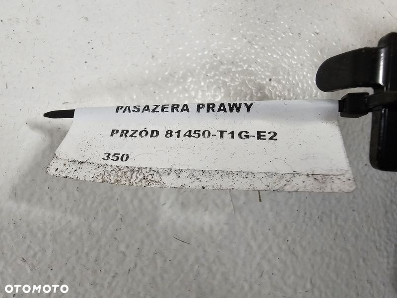 honda cr-v crv 4 iv pas bezpieczeństwa prawy przód przedni 81450-t1g-e2 - 9