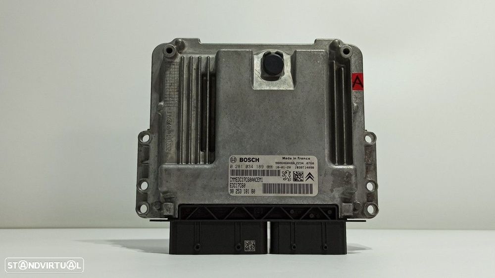 CENTRALINA DO MOTOR UCE CITROEN C4 PICASSO FEEL - 1