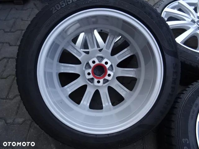5x100x57  7Jx17 ET35 Audi Vw Seat Skoda Koła zimowe 17 - 9
