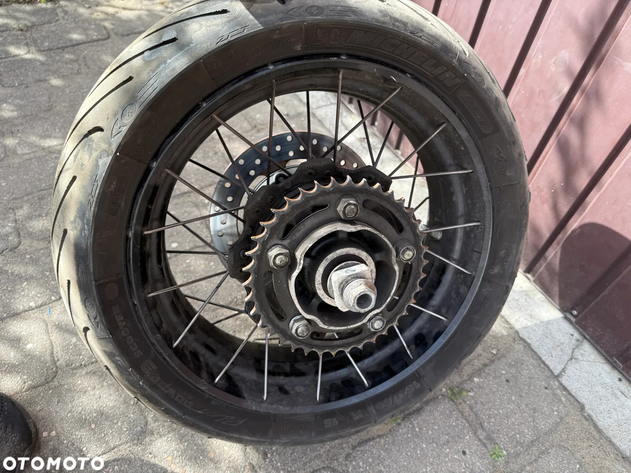 HONDA X-ADV 750 17-20 KOŁO OPONA FELGA TYŁ - 3