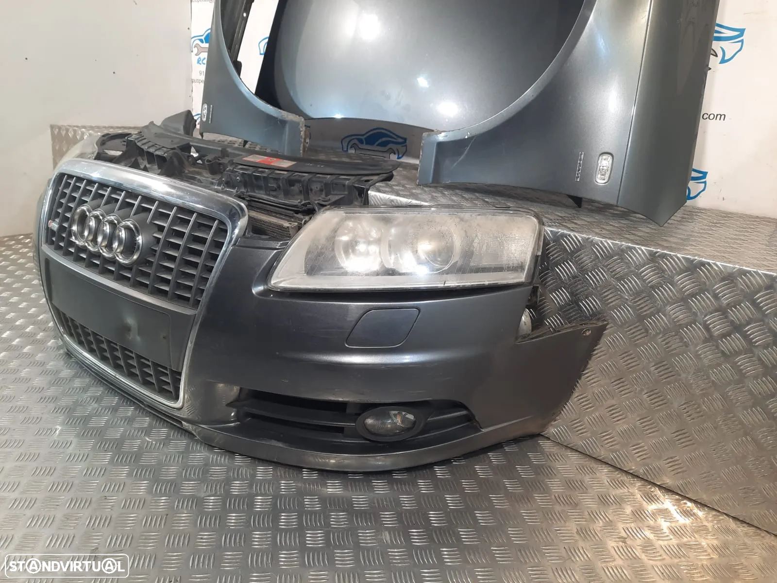 FRENTE COMPLETA AUDI A6 C6 SLINE S-LINE DIESEL XENON - 4