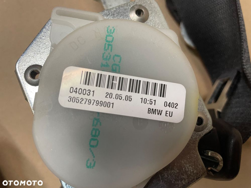 pas bezpieczeństwa tył lewy lub prawy bmw 3 e90 e91 - 3