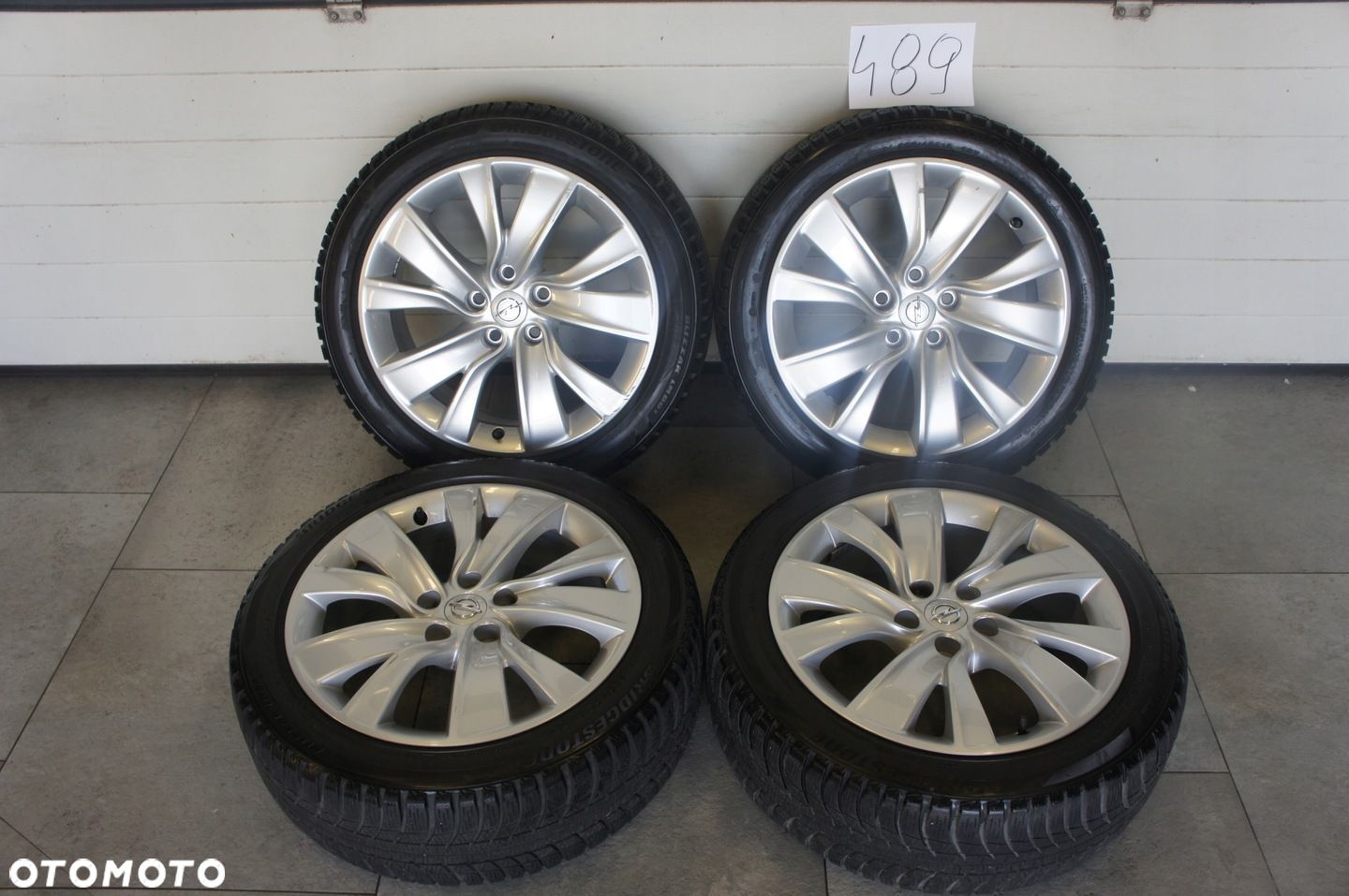 NR 489 Koła Zimowe Alufelgi OPEL Insignia 235/45/18 Bridgestone - 1