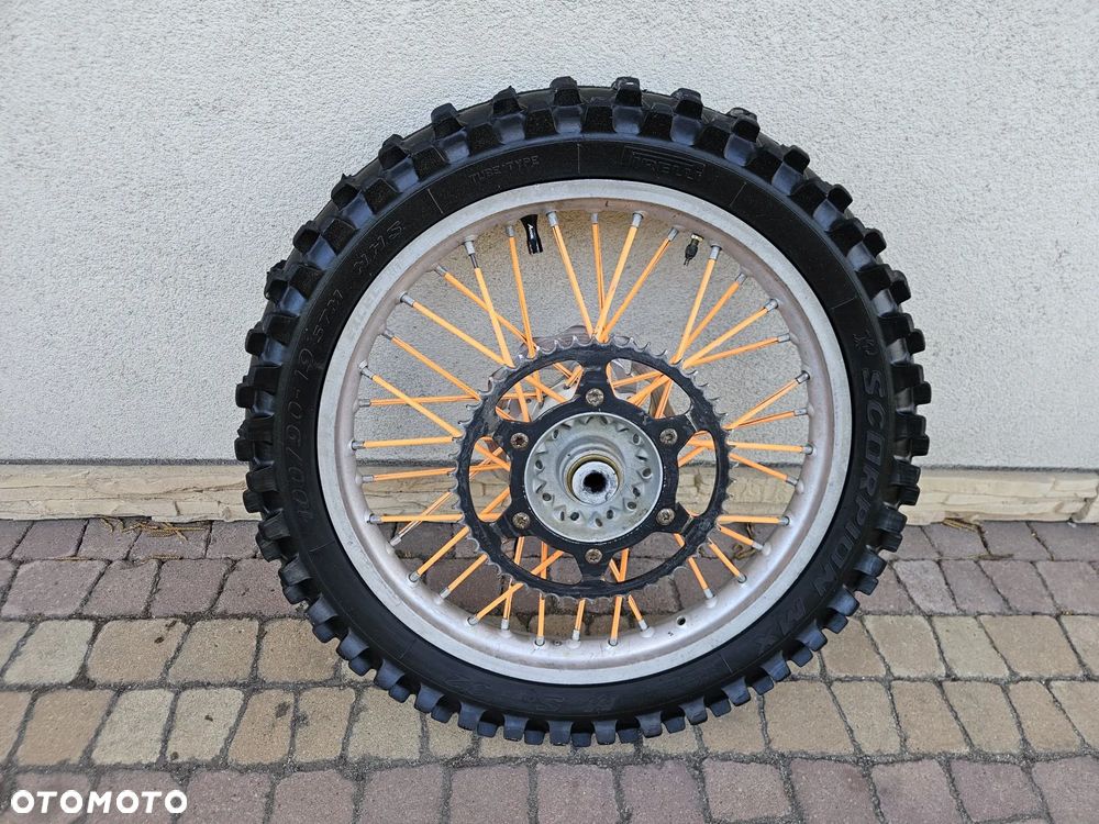 KTM EXC SX SXF FELGA KOŁO TYŁ 19 OŚ 20mm 450 400 250 125 350 530 525 KOŁO EXCEL - 6