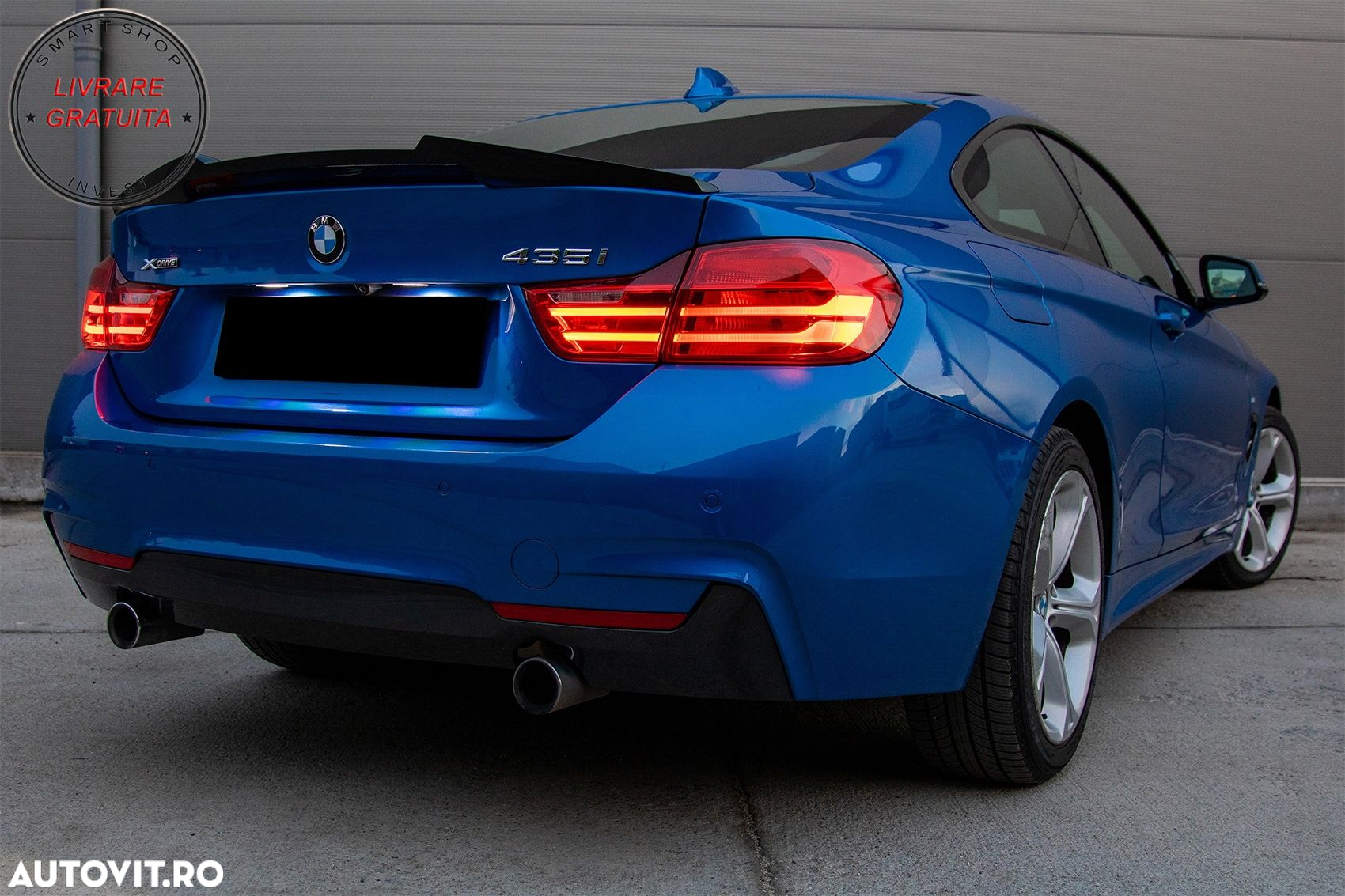 Eleron Portbagaj BMW Seria 4 F32 (2013-up) M4 CSL Design Negru Mat- livrare gratuita - 8