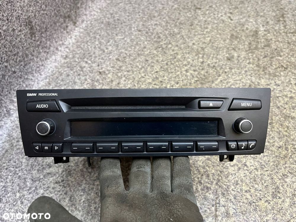 Radio radioodtwarzacz CD PROFESSIONAL BMW E84 X1 ORYGINAL BDB - 2