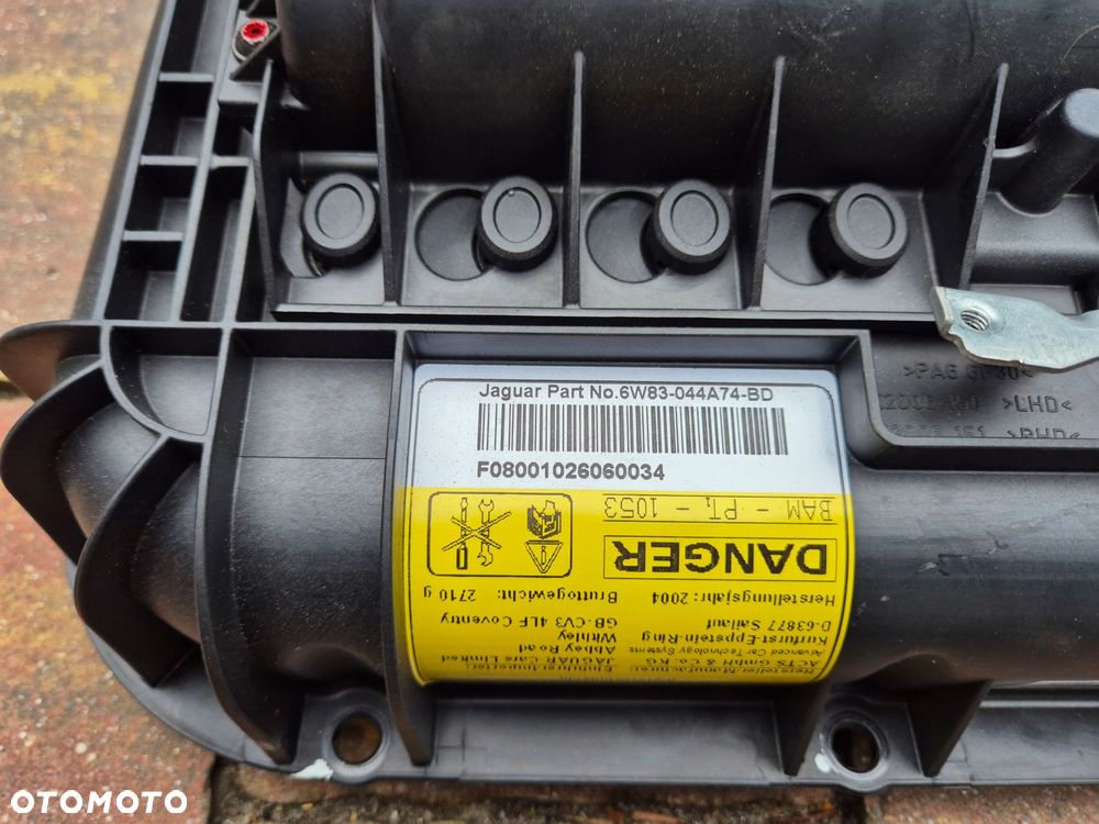 poduszka airbag pasazera jaguar xk x150 - 2