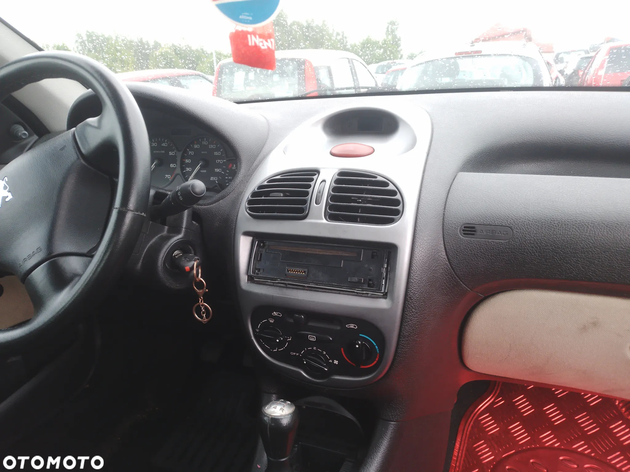 PEUGEOT 206 1.1 i (TU1JP) KOLOR EXLD CHŁODNICA WODY - 25