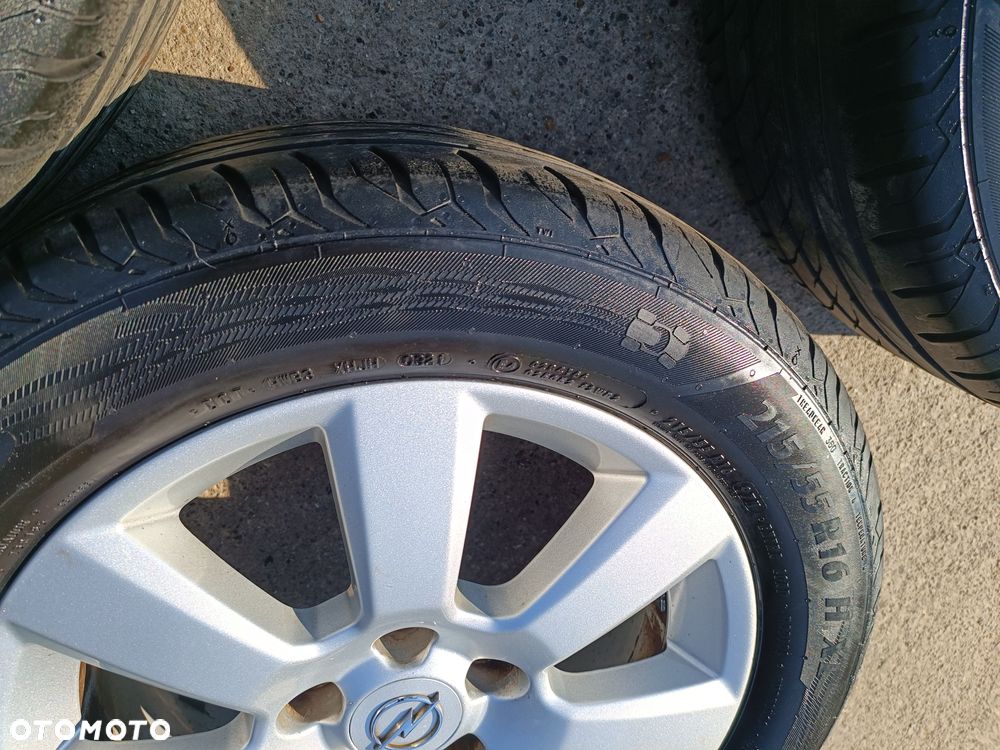 5x110 Felgi Aluminiowe Alufelgi Oryginalne 16 Koła letnie lato OPEL SIGNUM VECTRA B C ZAFIRA A B ASTRA H Meriva B SAAB 93 95 Legnica ALU-RAD 215/55 - 8