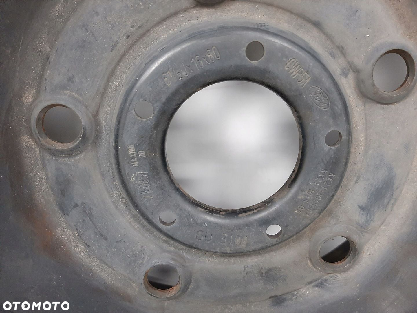 FORD TRANSIT V363 20R FELGI STALOWE KK21-1015-CA 6,5Jx16 ET60 5x160 OTW 65 - 8