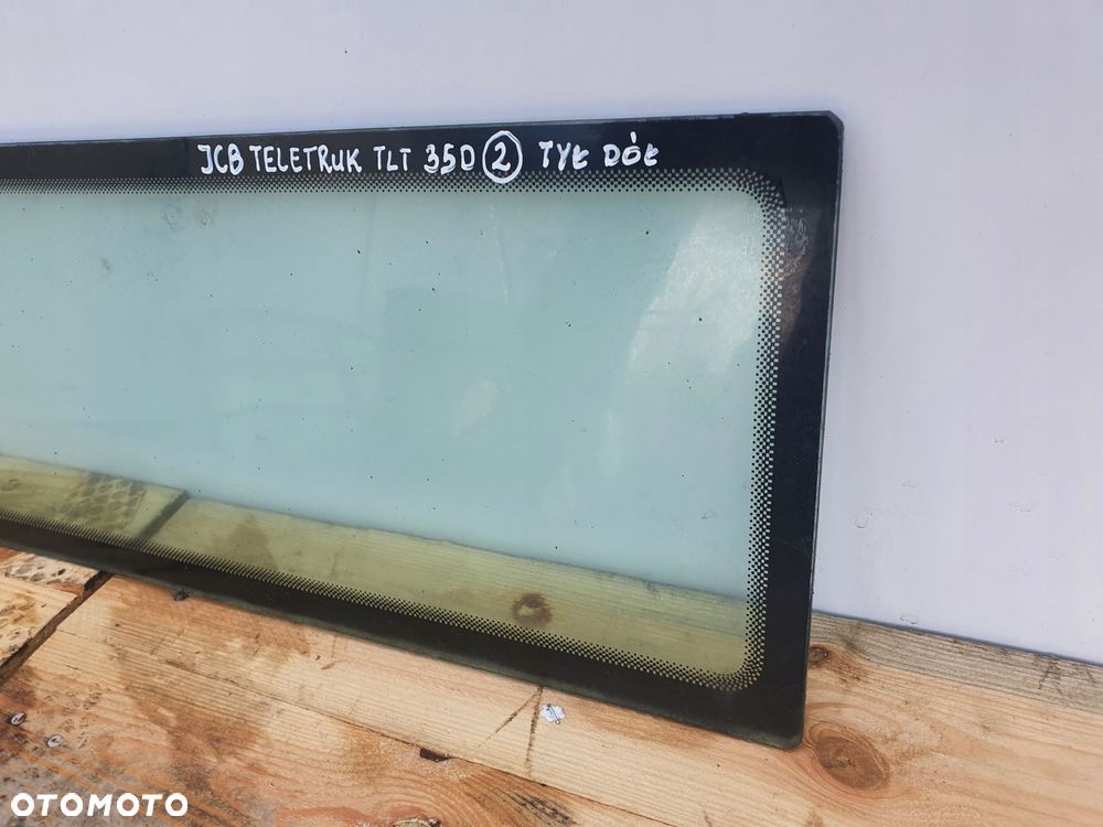 JCB TLT TELETRUK 30D 35D SZYBA TYLNA TYLNIA TYŁ 827/80294 - 10