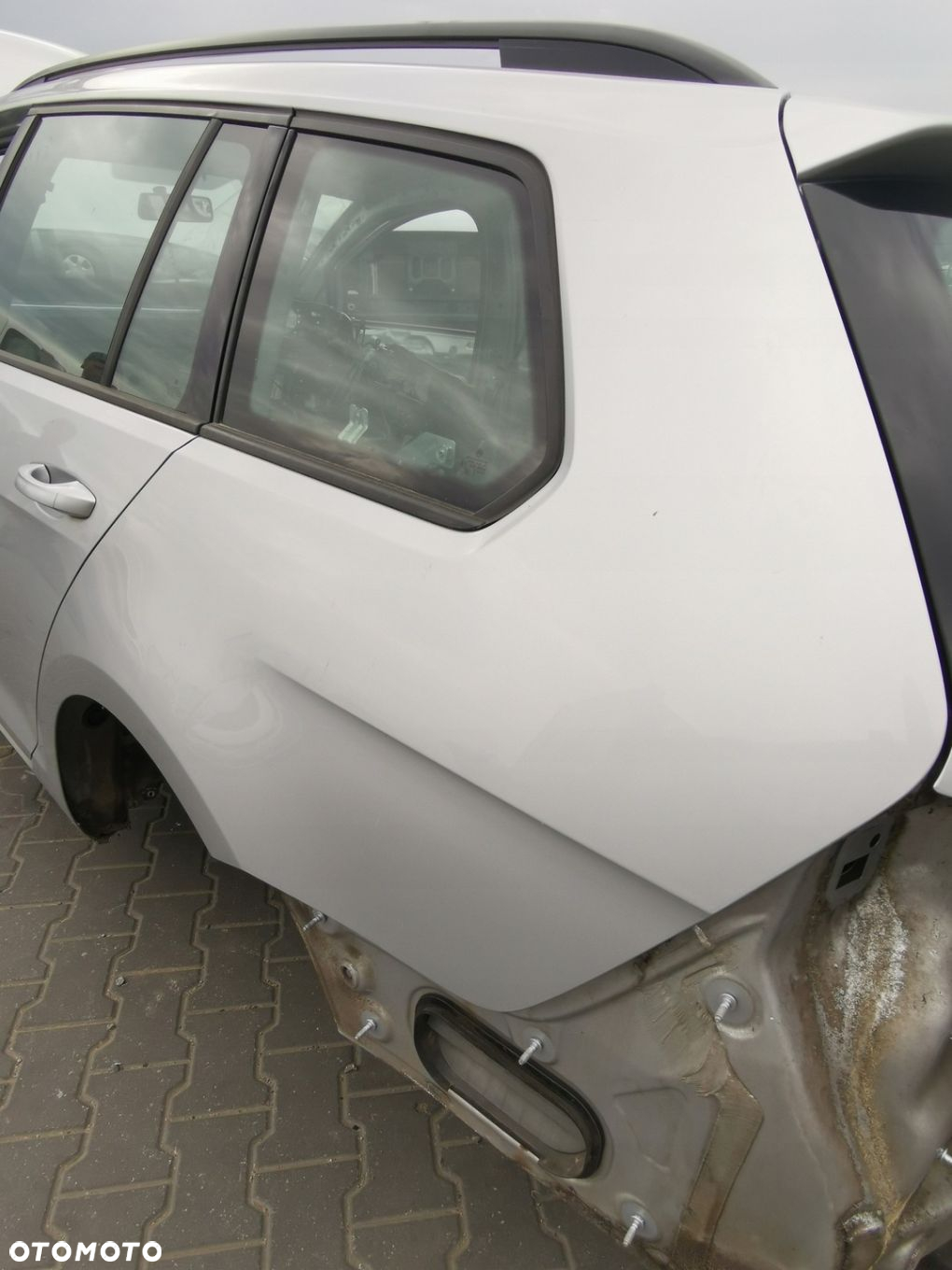 BŁOTNIK TYŁ LEWY VW GOLF VII 7 KOMBI ĆWIARTKA SREBRNY LA7W - 2