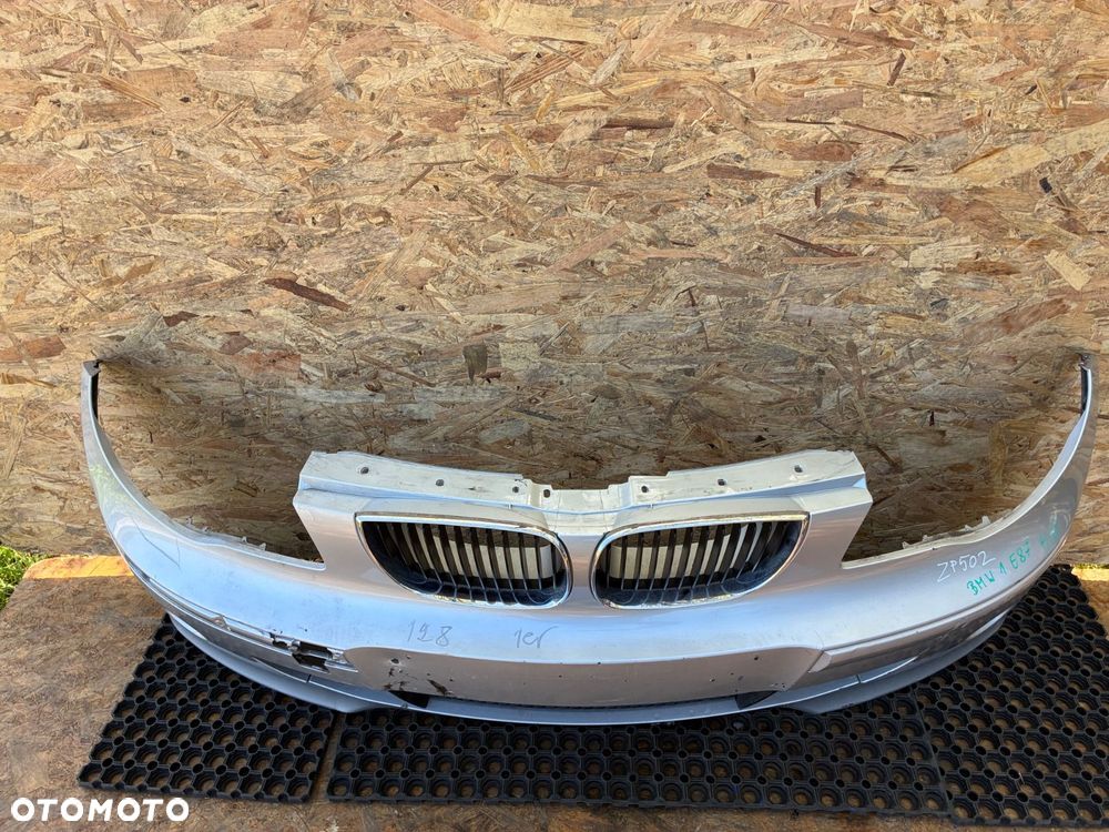 BMW 1 E87 ZDERZAK PRZÓD  PRZEDNI  HALOGEN NERKI GRILL KOMPLET - 9