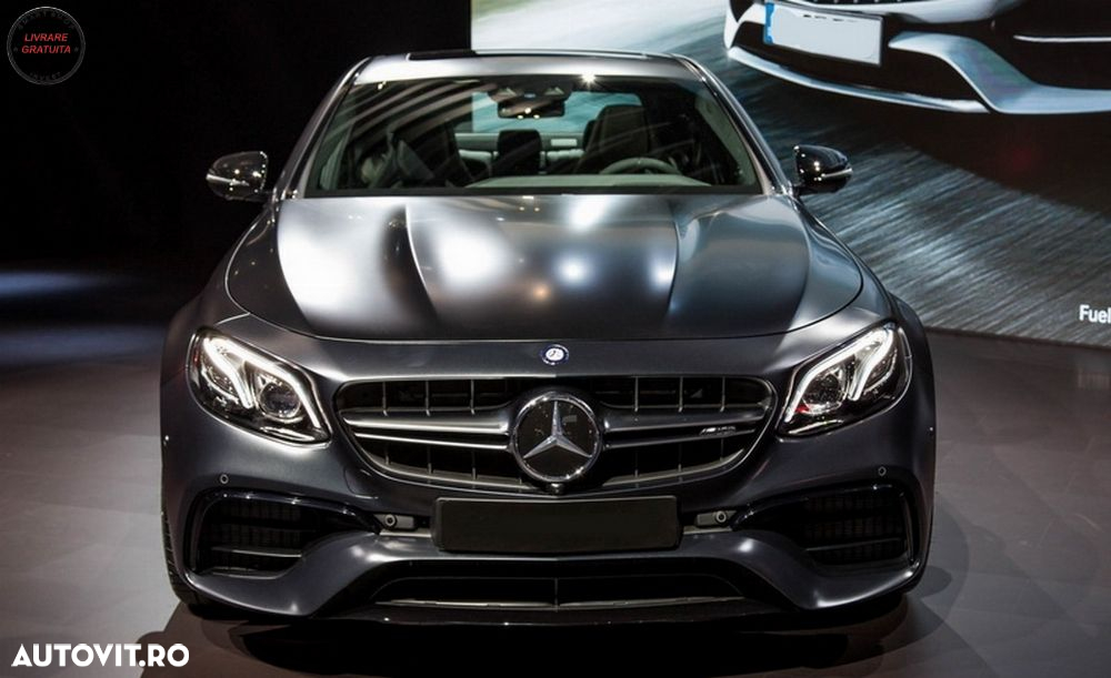 Bara Fata Mercedes E-Class W213 S213 C238 A238 (2016-2019) E63 Design Editie Negru- livrare gratuita - 12