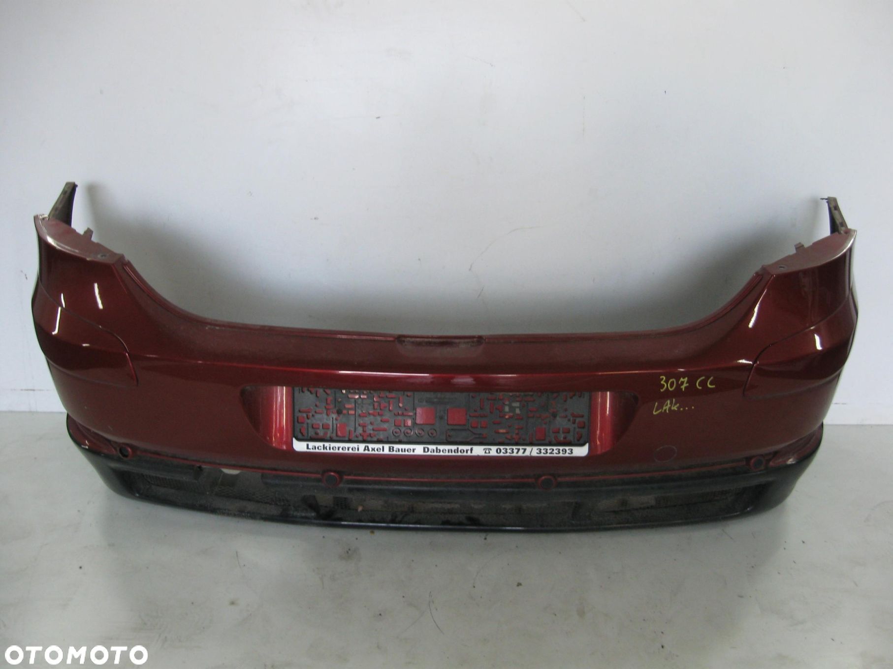 ZDERZAK TYLNY TYŁ PEUGEOT 307 CC # - 1