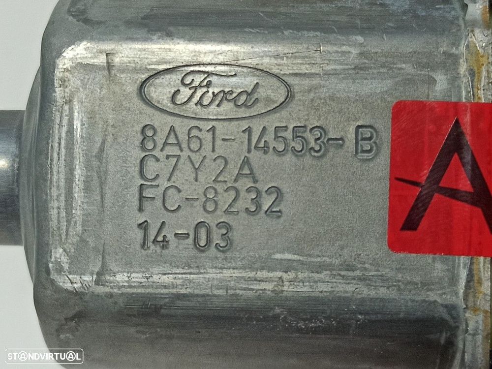 MOTOR ELEVADOR FRENTE DIREITO FORD FIESTA (CCN) TITANIUM - 5