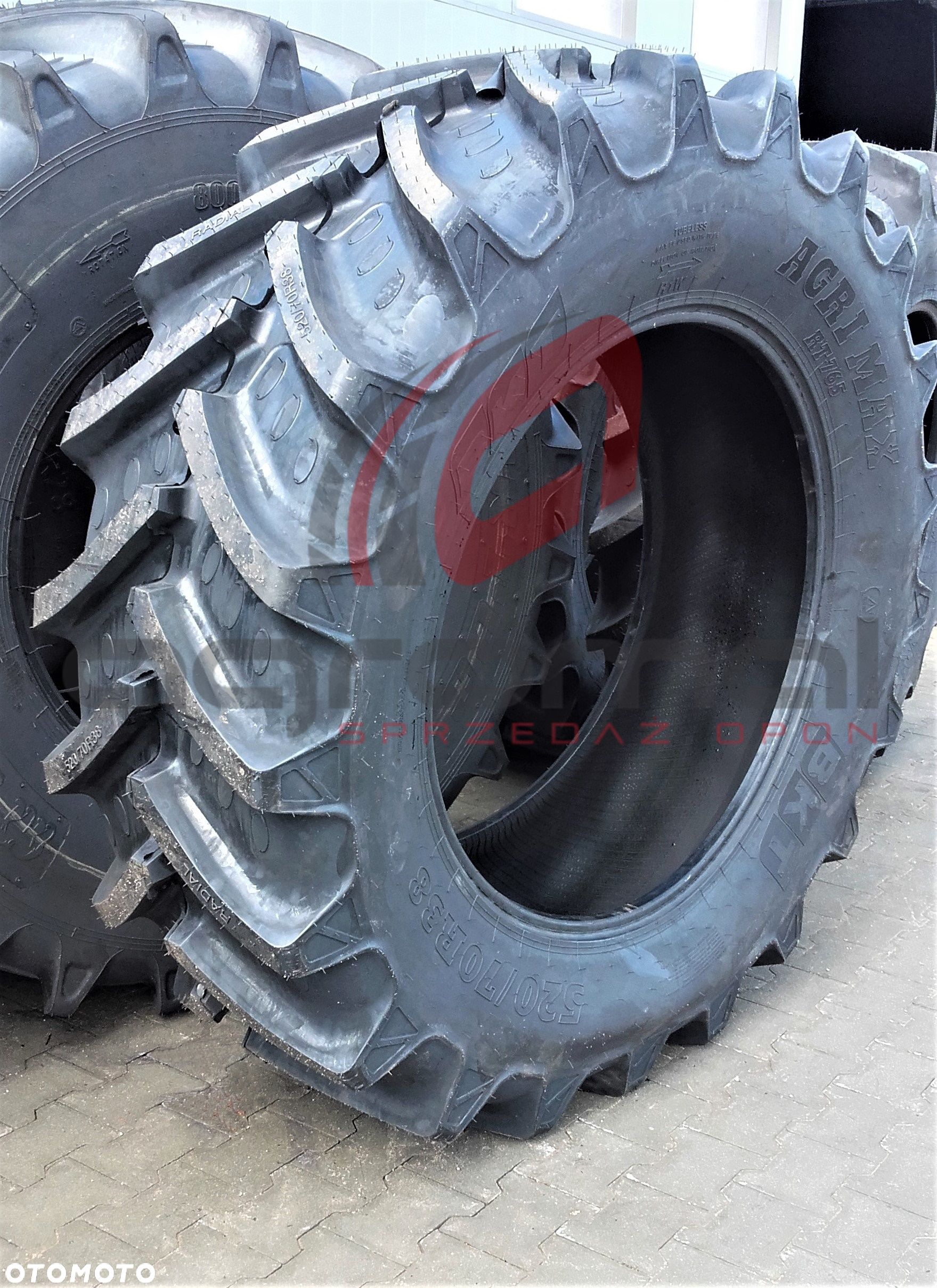 OPONA 520/70R38 BKT AGRIMAX RT765 150D TL - 1