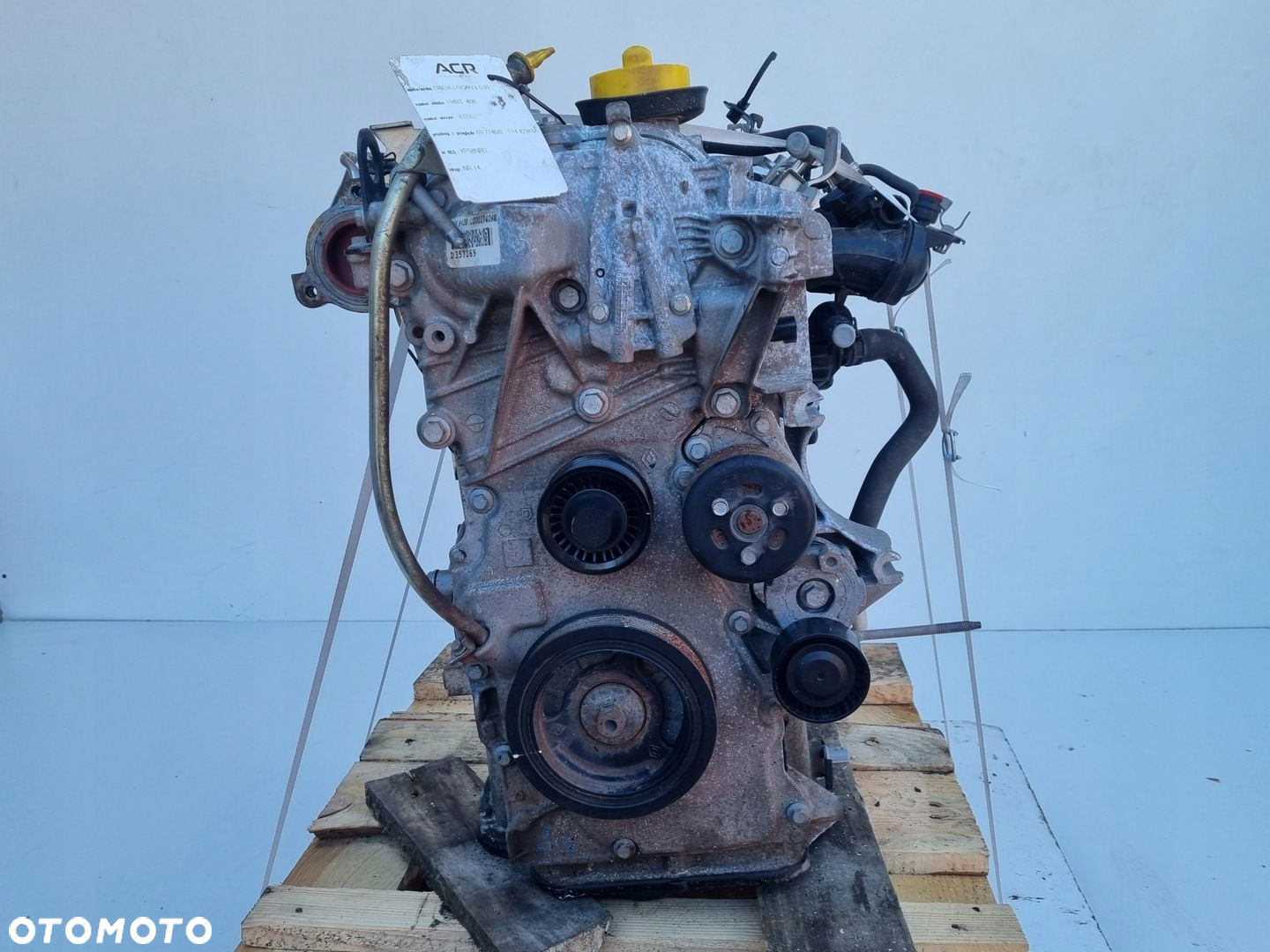 SILNIK KOMPLET Dacia Sandero II 0.9 0,9 T TURBO 90KM serwis 114tyś H4B408 - 7