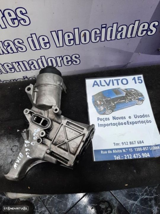 suporte do filtro de óleo BMW e46 320d 136cv - 1