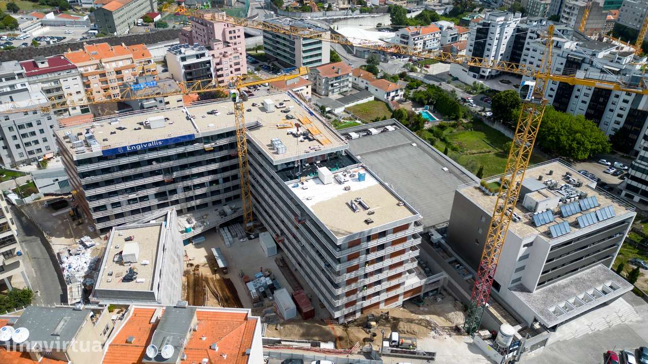 T1 Novo com Varanda e Lugar de Garagem no Centro de Gaia | PARK SQUARE - Grande imagem: 2/18