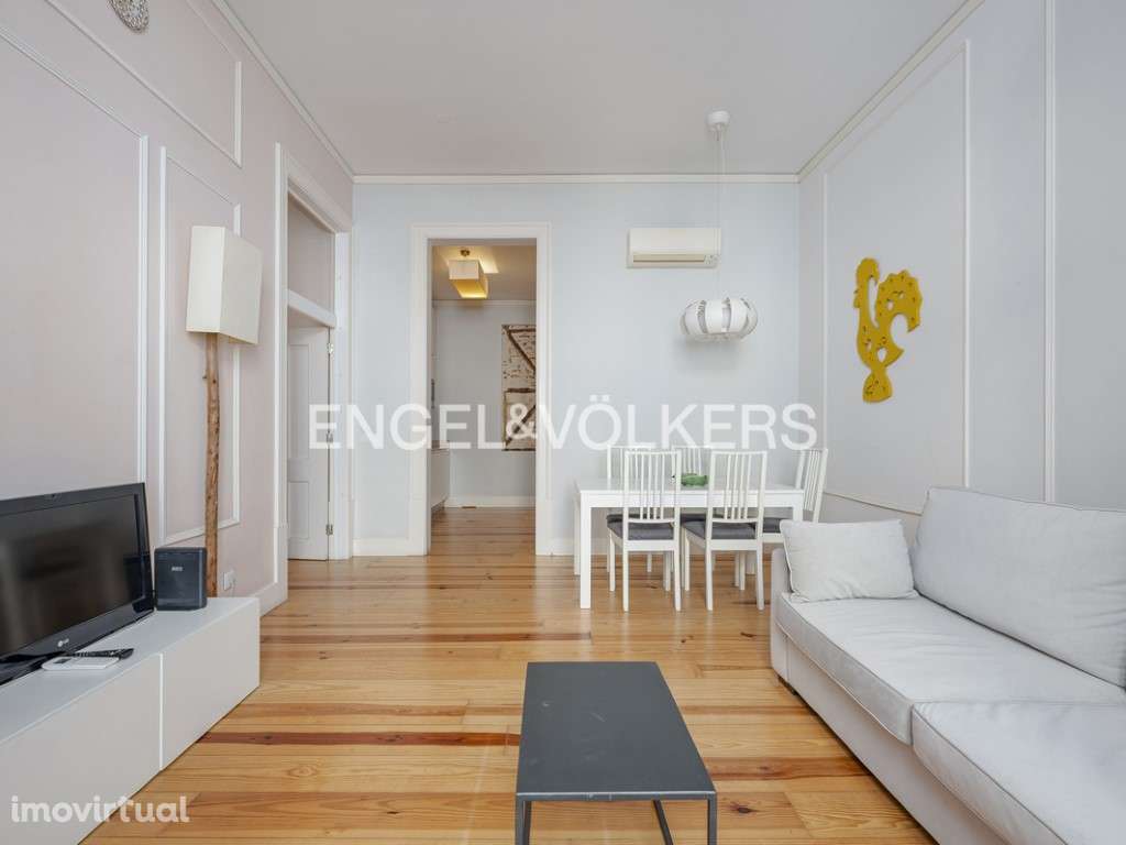 Charmoso T2 no centro de Lisboa - Grande imagem: 2/31