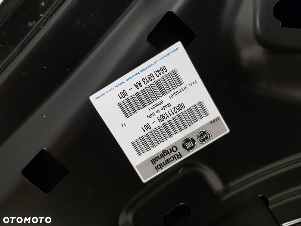 NOWA ORYGINALNA MASKA FIAT 500X 2015-> 52111389 68436913AA - 9