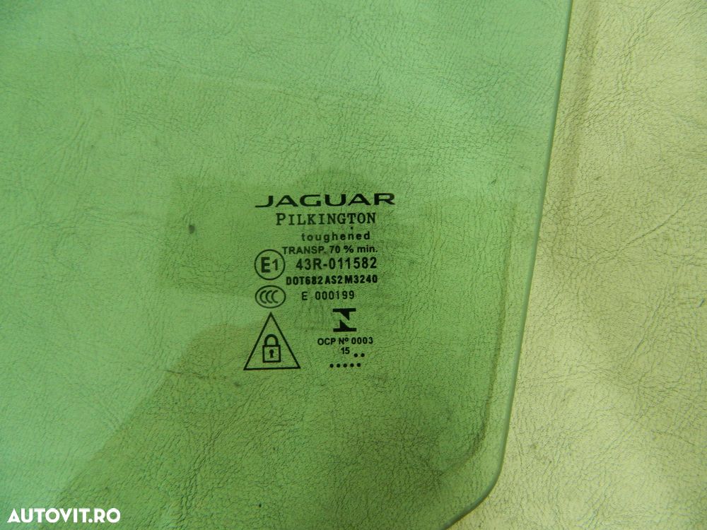 Geam usa stanga spate Jaguar XF model X261. - 3