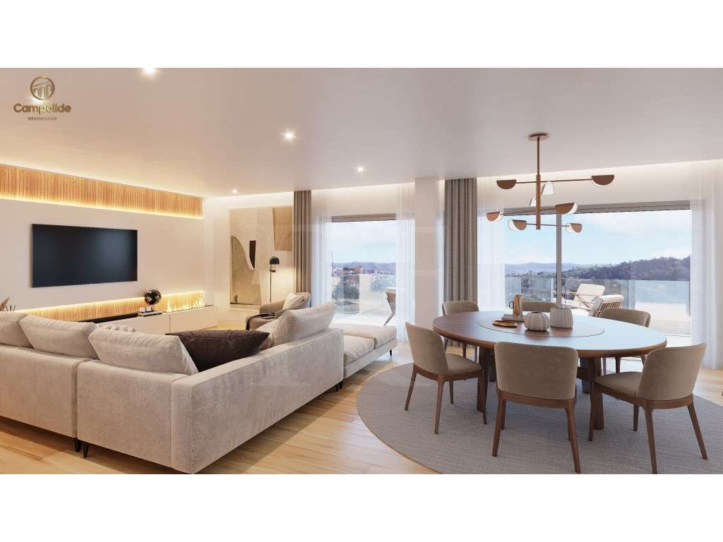 Apartamento T2 novo com arrecadação e garagem em Campolide - Grande imagem: 5/17