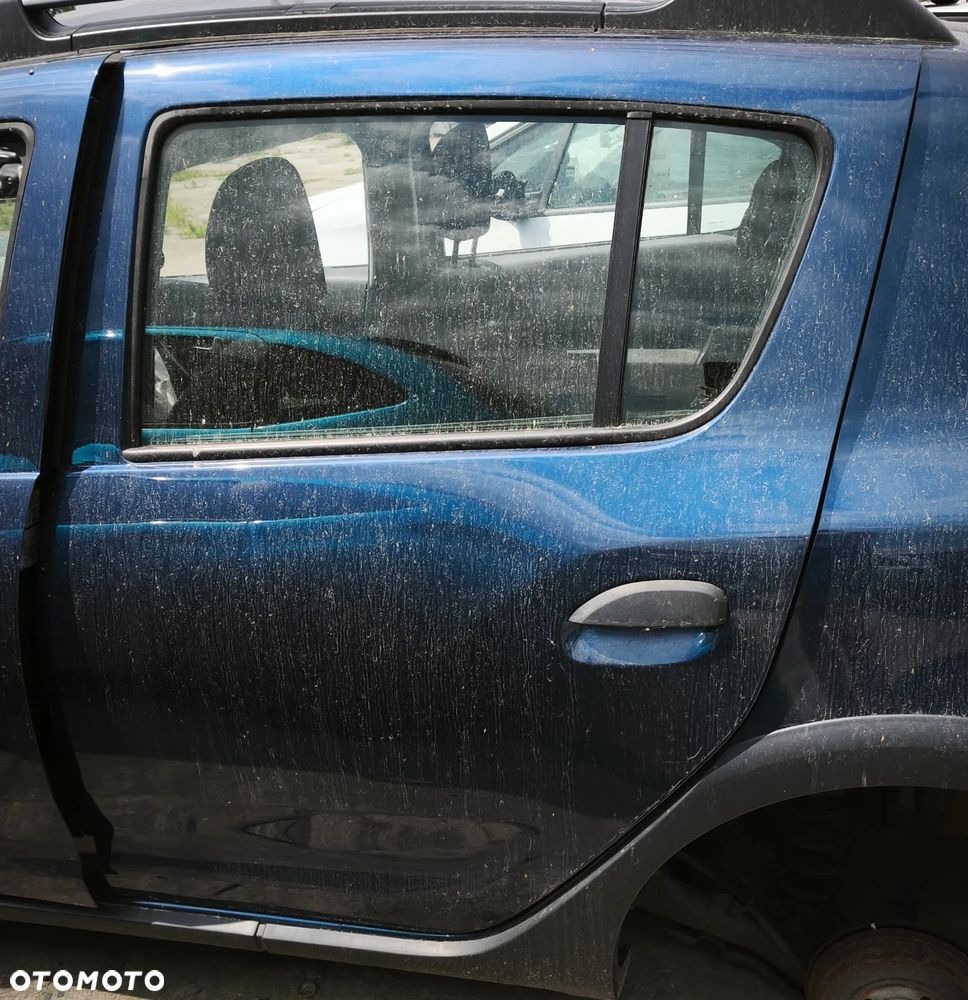 DACIA SANDERO II 18r LIFT DRZWI LEWY TYŁ LEWE TYLNE GOŁE TERPR - 1
