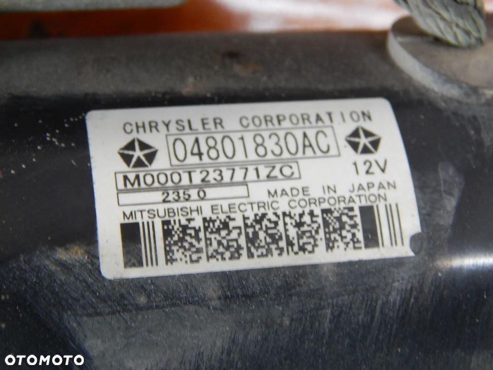 Rozrusznik 2.2 CDI Jeep Compass I Lift patriot caliber Mercedes 09-17 Łuków części - 3